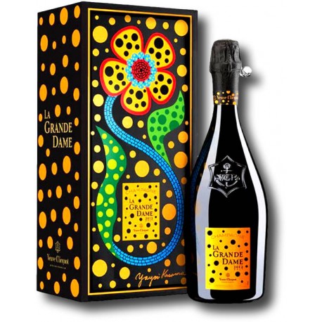 Coffret Yayoi Kusama 2012 - Grande Dame - Champagne Veuve CLICQUOT